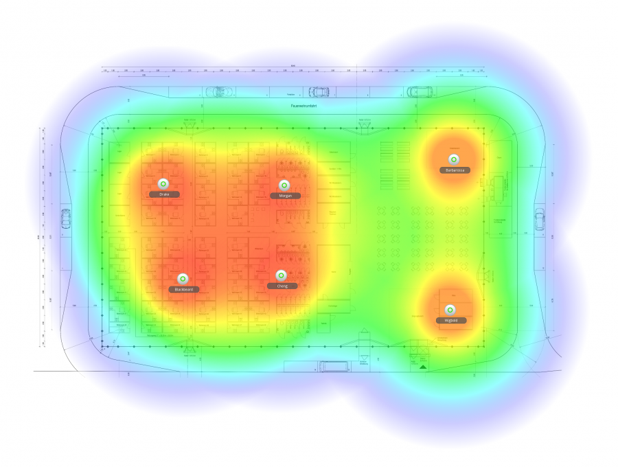 Bild: Freifunk network coverage